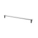 CLASSIC-Barra de suporte 50 para prateleira de vidro 07.80160 / preto mate #1