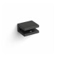 CLASSIC - Suporte/gancho para prateleiras de vidro 07.80160/50/40/30 - 2 unidades / preto mate #1