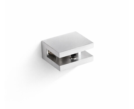 CLASSIC - Suporte/grampo para prateleiras de vidro 07.80160/50/40/30 - 2 unidades / cromado