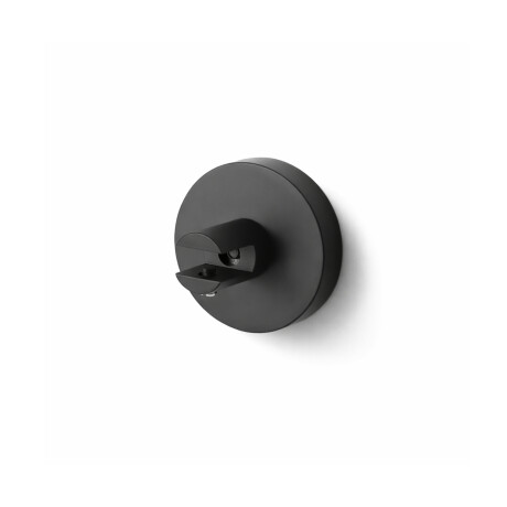CLASSIC - Suporte com roseta para prateleiras de vidro 07.80160/50/40/30 - 2 unidades / preto mate #1