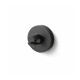 CLASSIC - Suporte com roseta para prateleiras de vidro 07.80160/50/40/30 - 2 unidades / preto mate #1