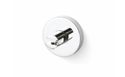 CLASSIC - Suporte com roseta para prateleiras de vidro 07.80160/50/40/30 - 2 unidades / cromado