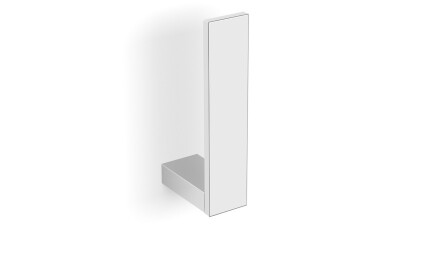 KOBE - Suporte para rolo de papel higiénico de reserva / cromado