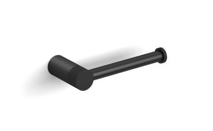 MEGAN - Suporte para papel higiénico / sem capa / preto mate
