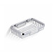 Cesto para sabonete 13x9x3 / cromado #1