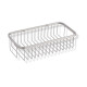 Cesto 30x14x9 / aço escovado #1