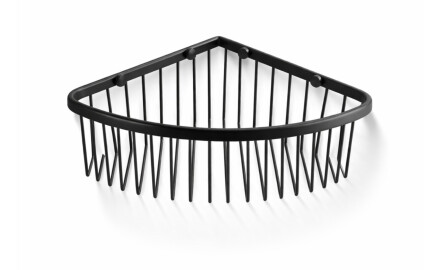 Cesto de canto 20x20x9 / preto mate