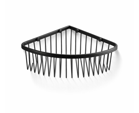 Cesto de canto 20x20x9 / preto mate