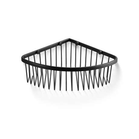 Cesto de canto 20x20x9 / preto mate #1