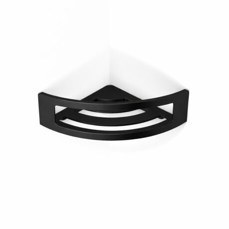 Cesto - prateleira de canto 16x16x8 / preto mate #1