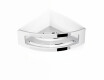 Cesto - prateleira de canto 16x16x8 / cromada