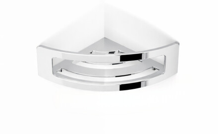 Cesto - prateleira de canto 16x16x8 / cromada
