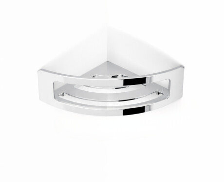 Cesto - prateleira de canto 16x16x8 / cromada