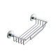 Cesto 35x14x7 com rosetas / cromado #1