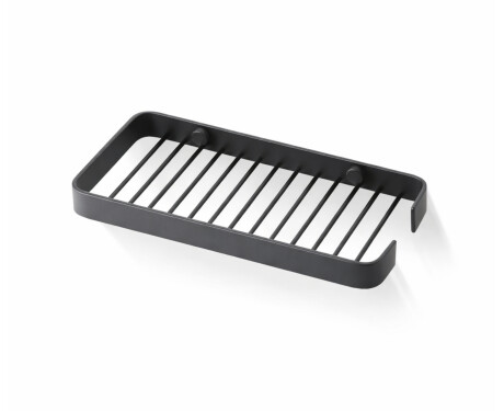 Cesto 20x10x2 / moldura larga / preto mate