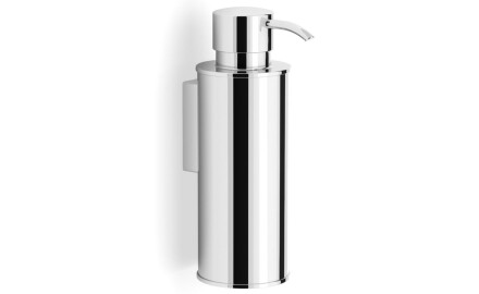 Dispensador de sabonete líquido de 0,25 L / redondo / cromado