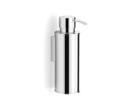 Dispensador de sabonete líquido de 0,25 L / redondo / cromado