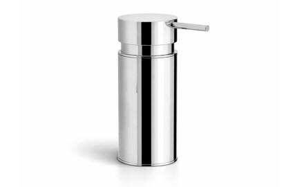 Dispensador de sabonete líquido de 0,15 L / redondo, para encastrar na bancada / cromado