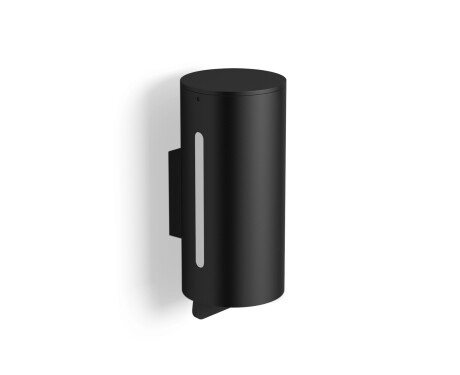 Dispensador de sabonete líquido de 0,3 L / sistema de dosagem inferior / preto mate