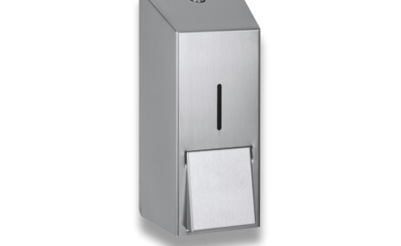 Dispensador de sabonete líquido de 0,8 L, série R1 / aço escovado