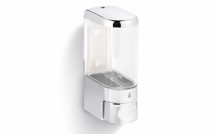 Dispensador de sabonete líquido 0,25 L / ABS cromado