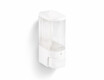 Dispensador de sabonete líquido de 0,25 L / ABS branco brilhante