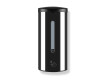 Dispensador automático sem contacto para sabonete líquido/gel desinfetante, 0,7 L / preto espelhado