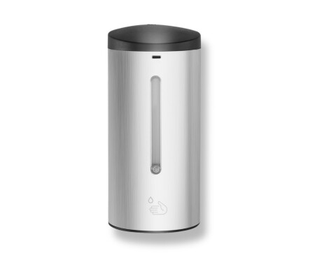 Dispensador automático sem contacto para sabonete líquido/gel desinfetante, 0,7 L / acetinado