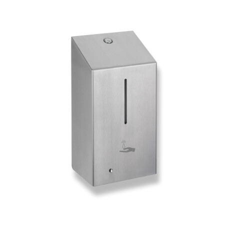 Dispensador automático sem contacto para sabonete líquido de 1,0 L, série R1 / aço inoxidável escovado #1