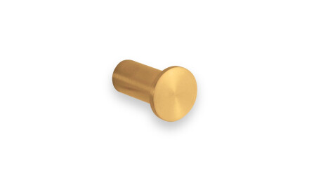 Gancho simples para toalha / dourado escovado