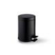 Cesto com pedal STANDARD redondo, 3 L, fecho suave / preto mate #1