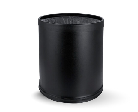 Cesto aberto de 9 L / estrutura amovível / preto mate, aro preto mate