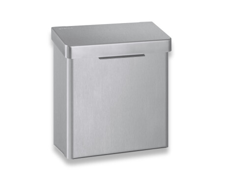Recipiente para resíduos higiénicos de 4,5 L, série R10 / aço inoxidável escovado