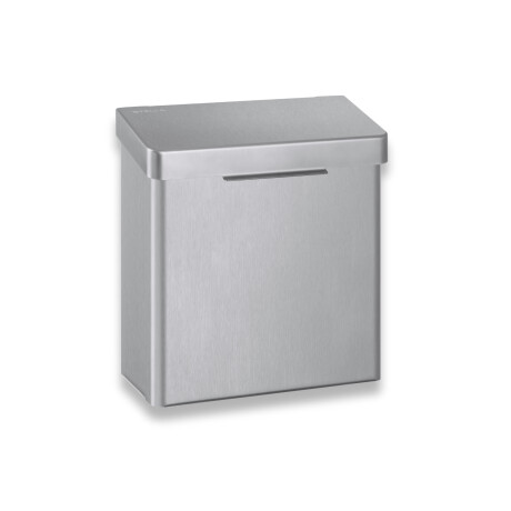 Recipiente para resíduos higiénicos de 4,5 L, série R10 / aço inoxidável escovado #1