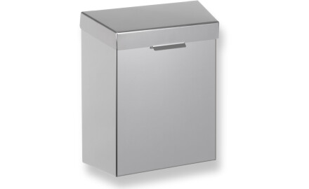 Recipiente para resíduos higiénicos de 4,5 L, série R1 / aço inoxidável escovado