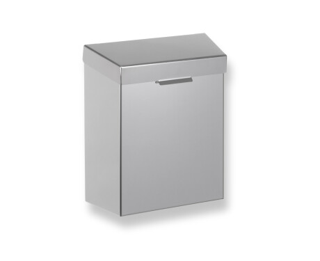 Recipiente para resíduos higiénicos de 4,5 L, série R1 / aço inoxidável escovado