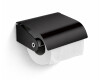 Suporte para papel higiénico / preto mate