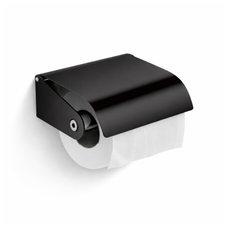 Suporte para papel higiénico / preto mate #1