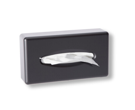 Dispensador de lenços de papel / ABS preto mate