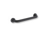 Barra de apoio para pessoas com deficiência Ø32, reta, STANDARD – 40 cm / aço inoxidável, preto mate