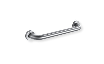 Barra de apoio para pessoas com deficiência Ø32, reta, STANDARD – 40 cm / aço inoxidável escovado