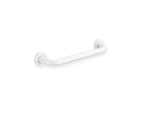 Barra de apoio para pessoas com deficiência Ø32, reta, STANDARD – 40 cm / branco mate