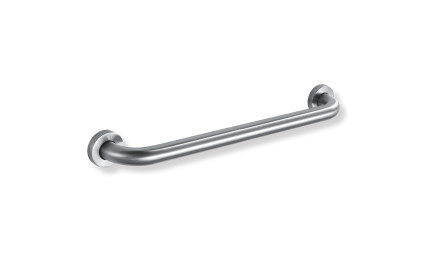 Barra de apoio para pessoas com deficiência Ø32, reta, STANDARD – 50 cm / aço inoxidável escovado