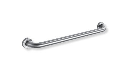 Barra de apoio para pessoas com deficiência Ø32, reta, STANDARD – 60 cm / aço inoxidável escovado