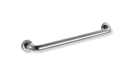 Barra de apoio para pessoas com deficiência Ø32, reta, STANDARD – 60 cm / aço inoxidável polido