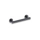 Barra de apoio para pessoas com deficiência Ø32, reta, PREMIUM – 30 cm / aço inoxidável, preto mate #1