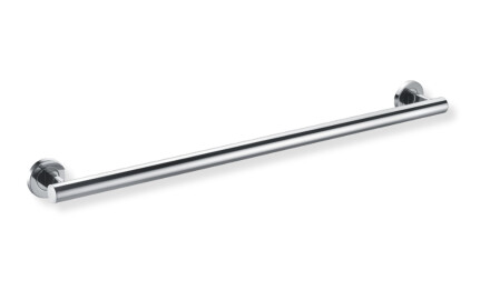 Barra de apoio para pessoas com deficiência Ø32, reta, PREMIUM – 80 cm / aço inoxidável polido