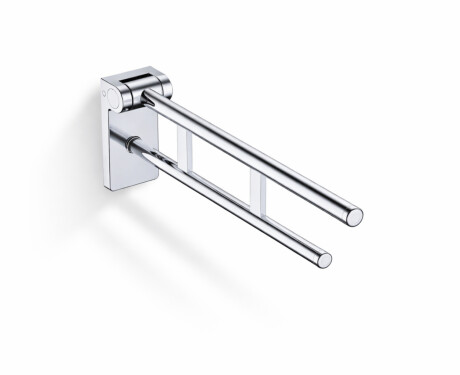 Barra de apoio para pessoas com deficiência Ø32, basculante, PREMIUM - 70 cm / aço inoxidável polido