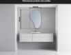 Espelho de Banheiro com LED em Formato Irregular S221 #4