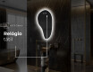 Espelho de Banheiro com LED em Formato Irregular S222 #8